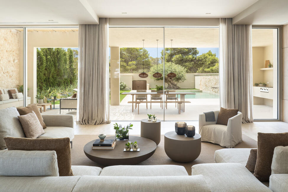 Luxuriöses Neubau-Chalet mit Pool in Strandnähe in Cala Figuera