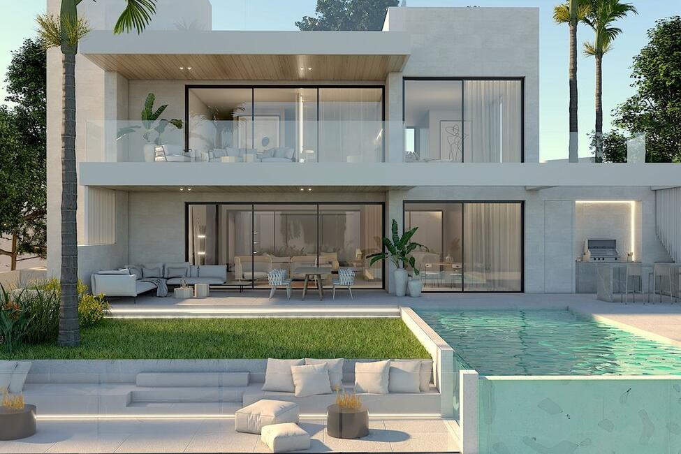 Precioso chalet de nueva construcción con piscina en el exclusivo barrio de Son Vida