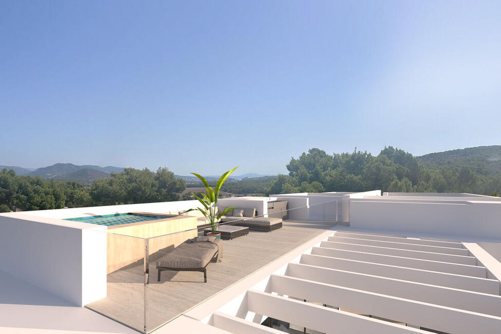 Top Designer-Neubau-Villa mit fantastischem Teil-Meerblick in El Toro