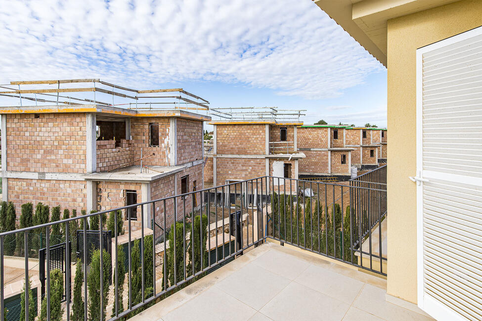 Attractive new-build villa with sea views in upmarket residential complex in Sa Rapita