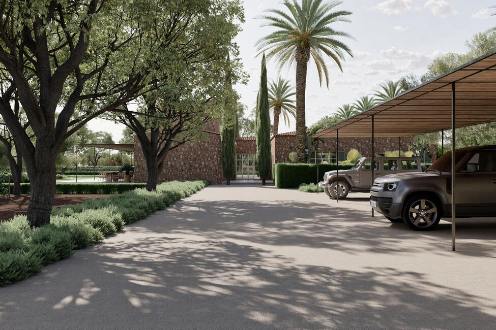 Luxuriöse Neubau-Finca mit Pool, in Strandnähe in Sa Rápita