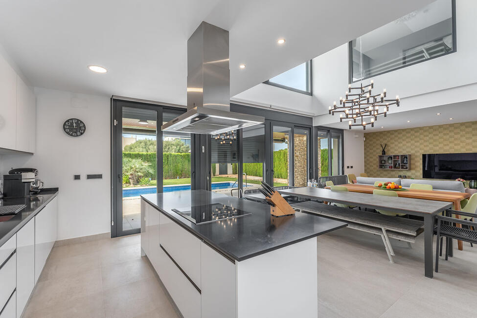 Fabelhaftes Chalet mit Pool, fussläufig zum Strand in Sa Rápita