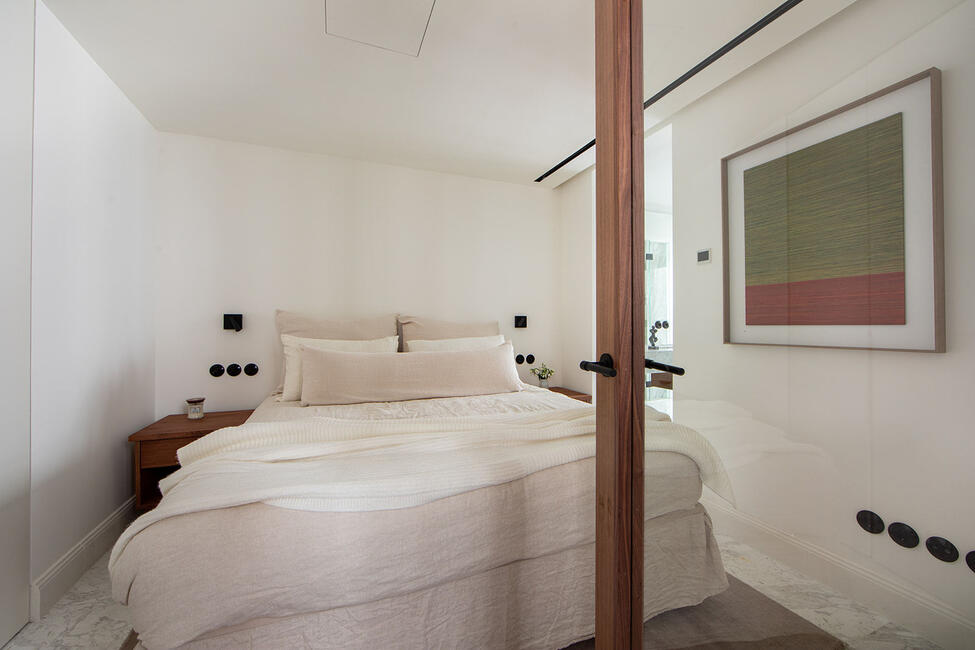 Duplex-Penthouse mit Dachterrasse und Blick auf Kathedrale in Palmas Altstadt