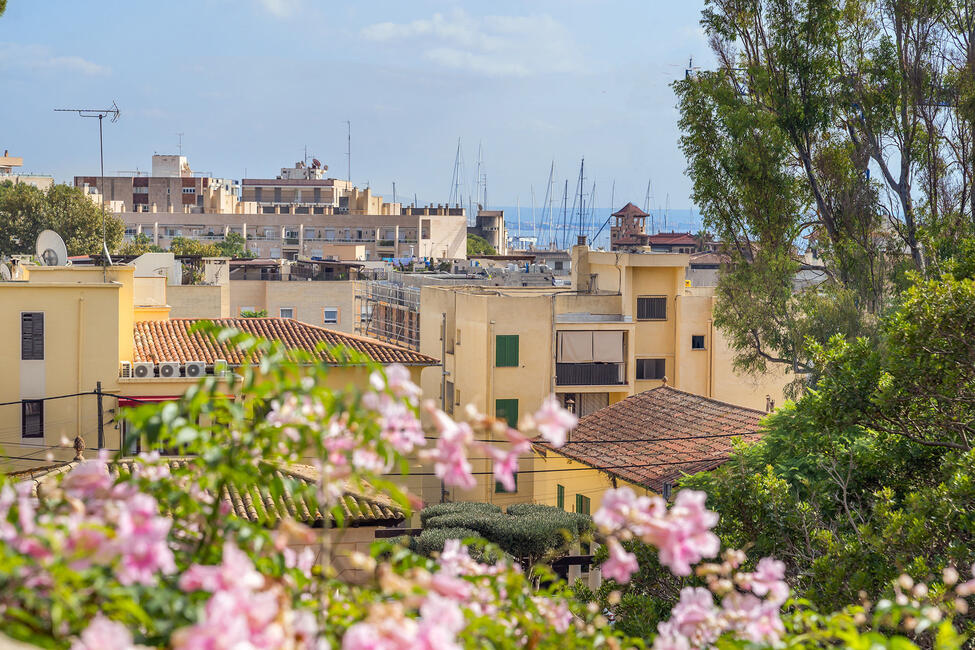 Wunderschöner Stadtpalast mit Pool und Hafenblick in Palma – Son Armadams