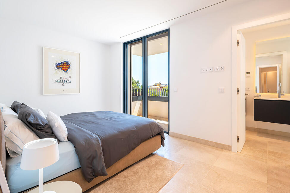 Beeindruckendes Meerblick-Penthouse mit einzigartiger Dachterrasse mit privatem Pool in Nova Santa Ponsa