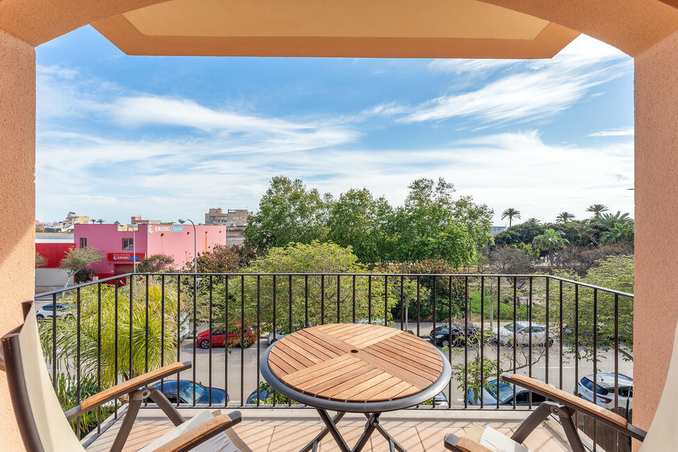 Atractivo piso con piscina comunitaria cerca del mar en Portixol