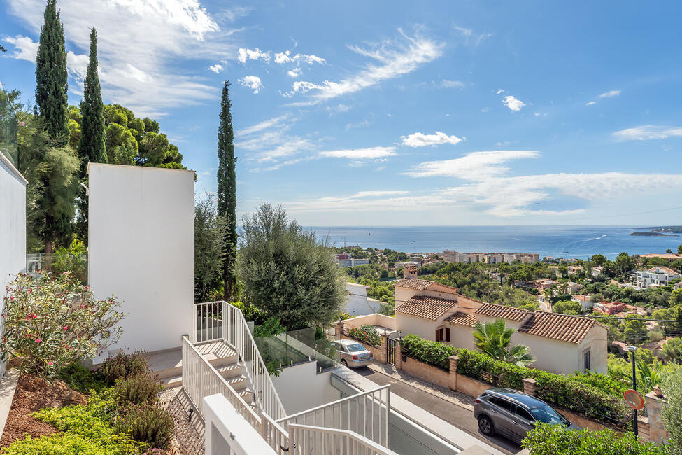 Aufwendig renovierte Villa mit fantastischem Meerblick in Costa d’en Blanes