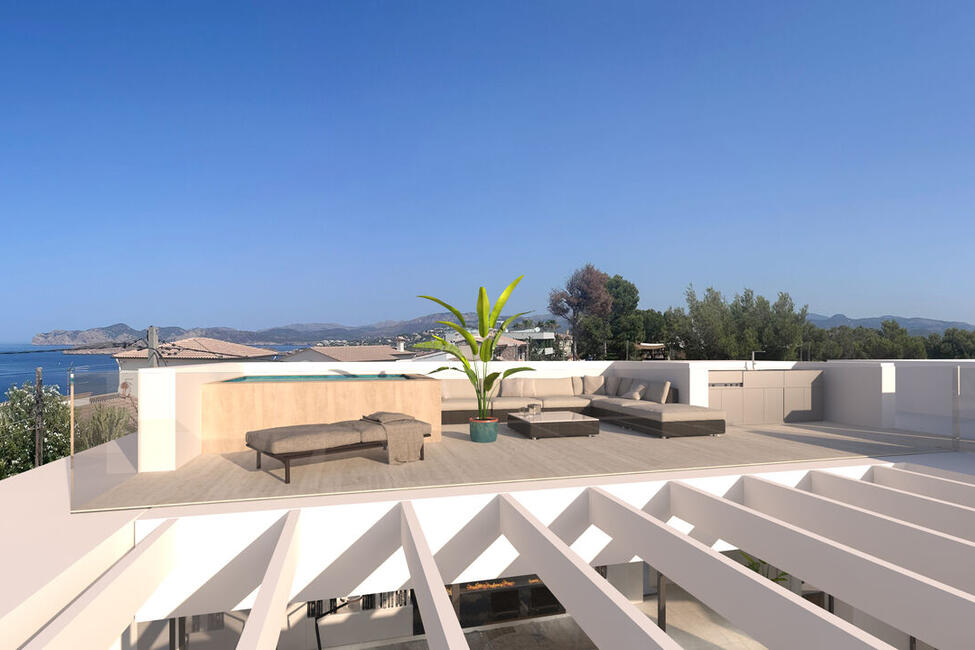 Top Designer-Neubau-Villa mit fantastischem Teil-Meerblick in El Toro
