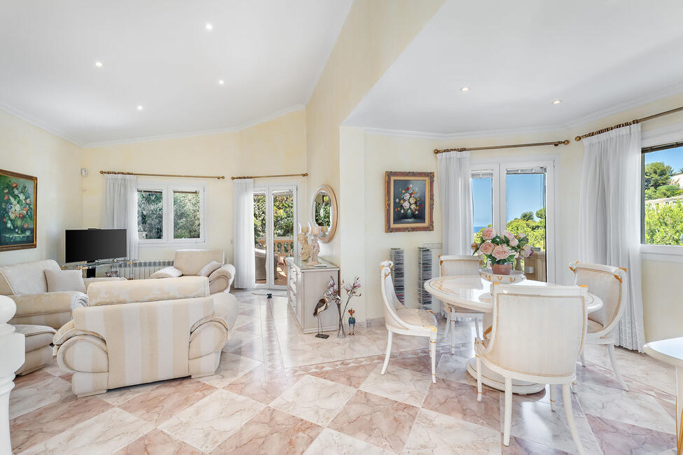 Mediterrane Villa mit herrlichem Poolbereich und Meerblick in Costa de la Calma