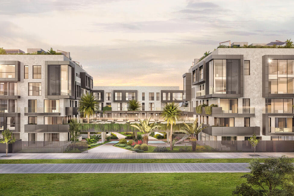 Elegantes Neubau-Penthouse mit Gemeinschaftspool fussläufig zum Strand in Palma