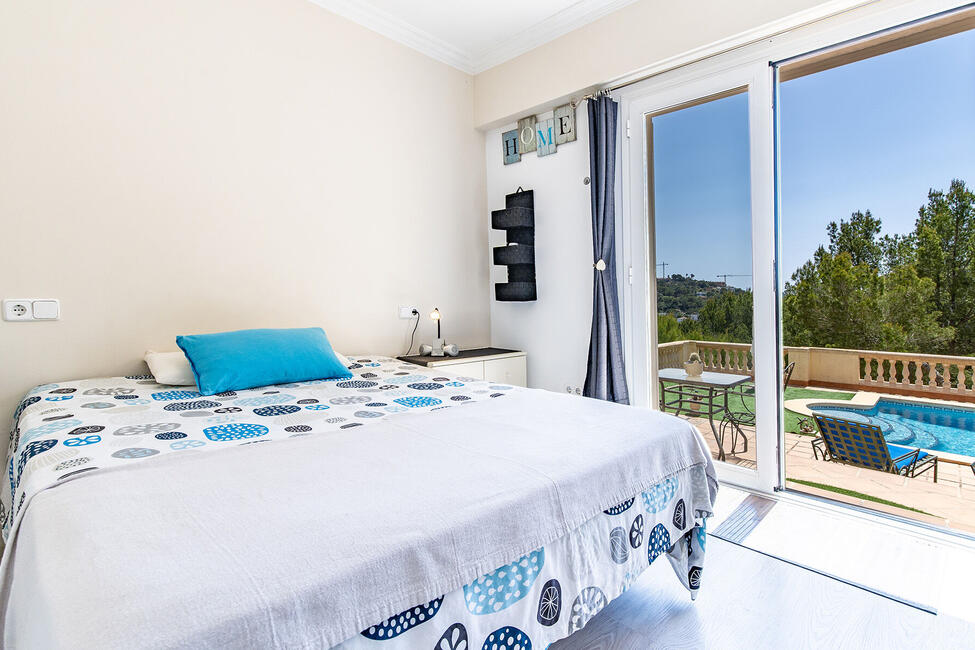 Geräumige Villa mit Blick bis zur Bucht von Palma in Costa de la Calma