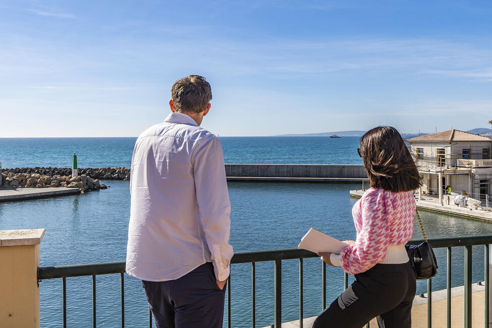 Maravilloso ático en 1ª línea de mar con espectaculares vistas al mar en Portixol