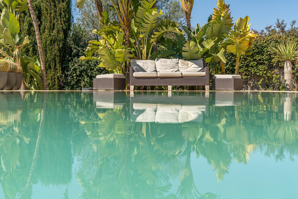 Wunderschöne Villa mit Pool und Weitblick auf das Meer in Sa Cabaneta