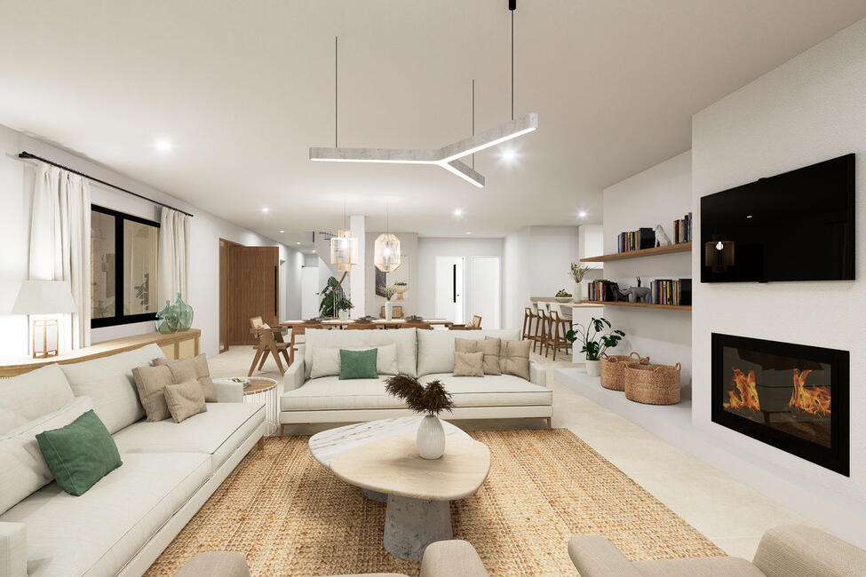 Top renovierte Villa mit Pool und privatem Tennisplatz in Pòrtol
