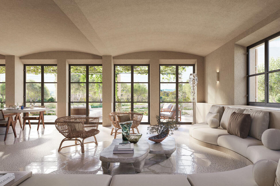 Impressive newly built finca nestled in the idyllic landscape of Santa Maria del Camí