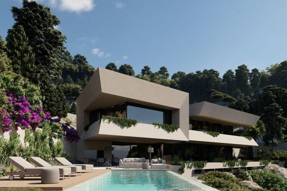 Fantastisches Baugrundstück mit Projekt einer modernen Villa in Son Vida