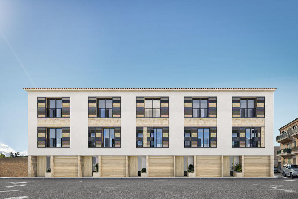 Ansprechendes Neubau-Reihenhaus mit Pool in Benissalem