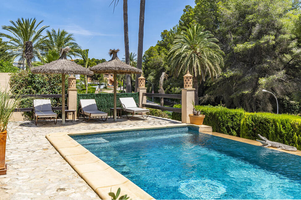 Gepflegte Villa mit Pool und fussläufig zum Meer Costa de la Calma