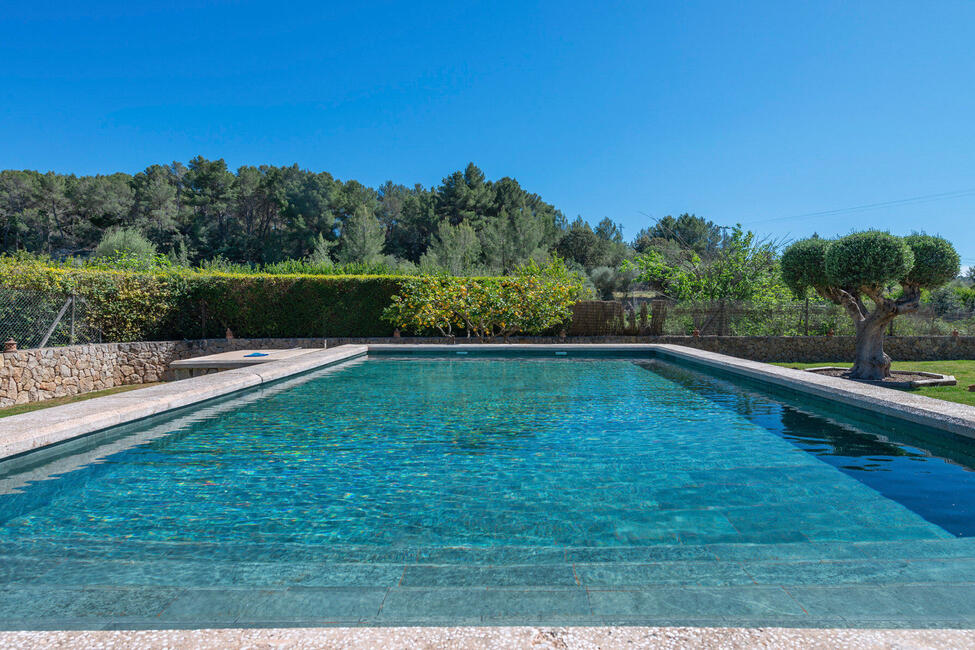 Beautiful finca with mountain views and pool in Calvia