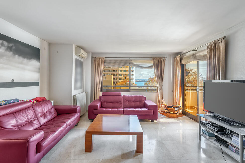 Attraktives Apartment mit Meerblick in der Nähe des Porto Pi in Palma