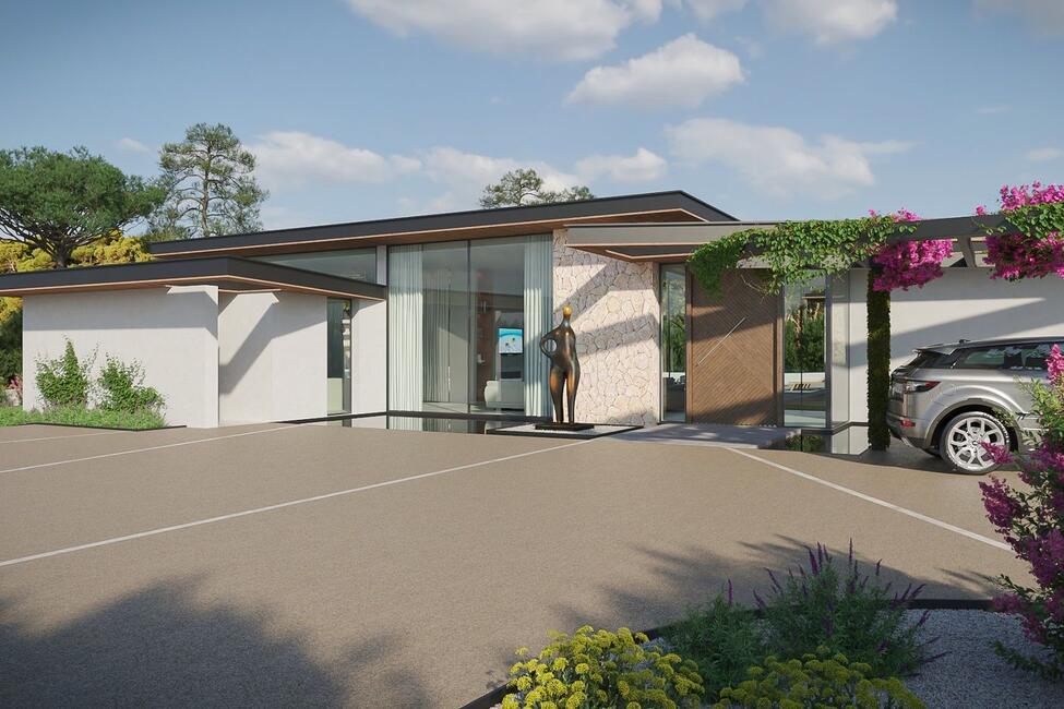 Sensationelle Neubau-Villa mit Pool im gehobenen Wohngebiet Nova Santa Ponsa