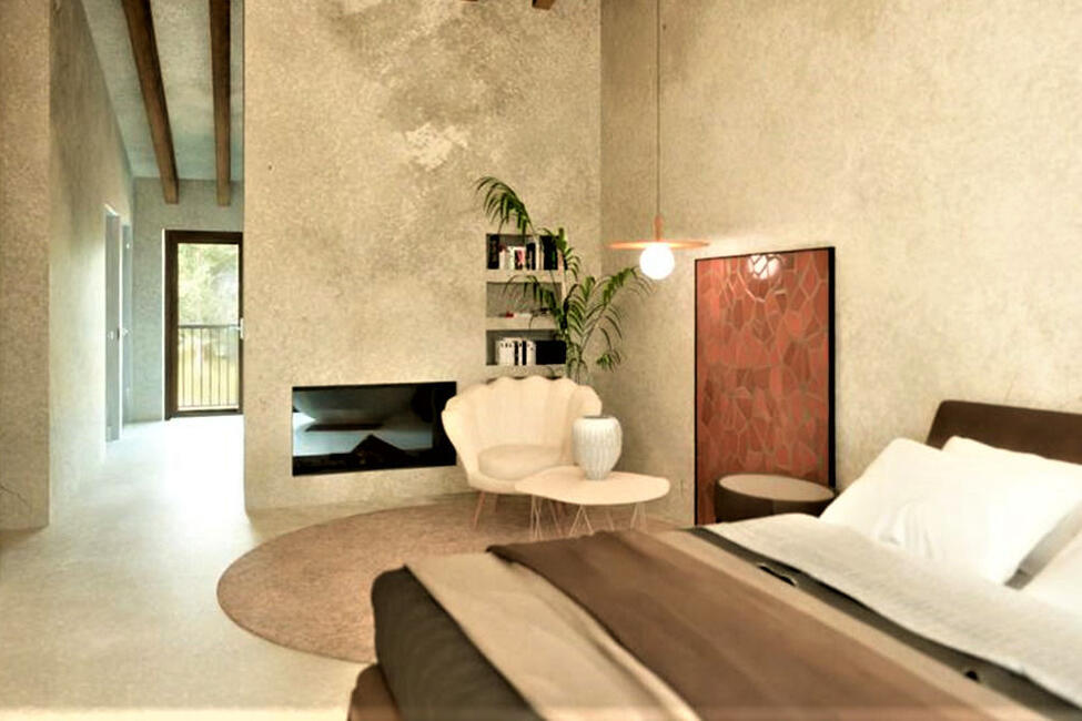 Attraktives Grundstück mit Projekt einer Finca mit Pool in Porto Cristo