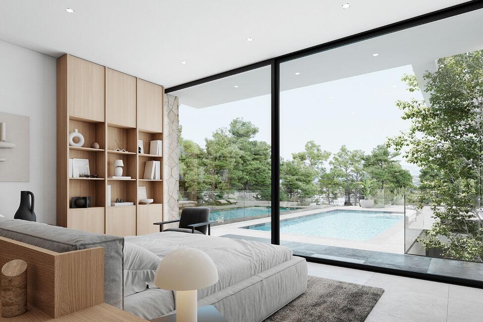 Attractive Plot with views of the harbor in Santa Ponsa