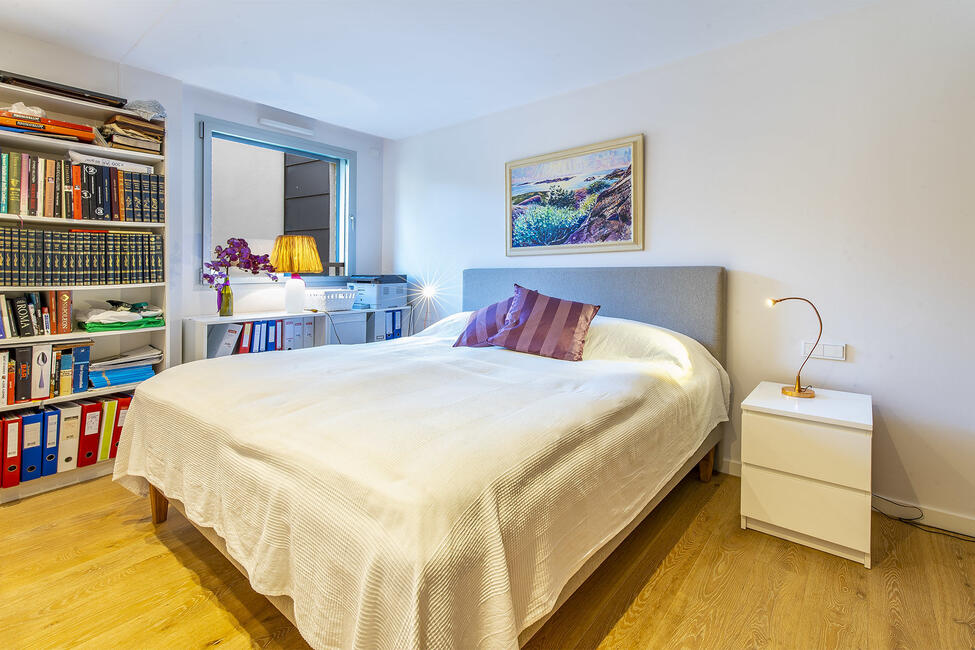 Apartment in 1. Meereslinie mit privatem Meerzugang in San Agustín