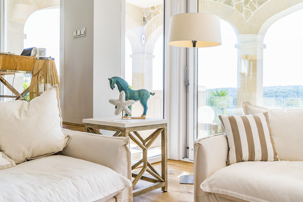 Wunderschöne Villa mit Meerblick und Fahrstuhl in Sol de Mallorca