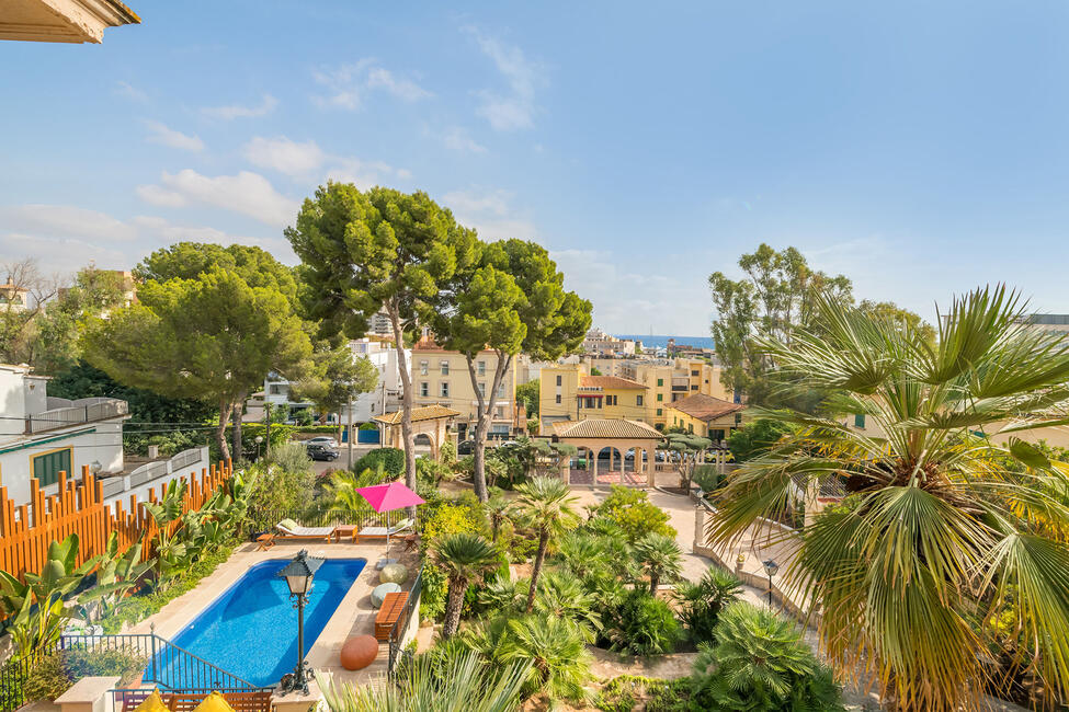 Wunderschöner Stadtpalast mit Pool und Hafenblick in Palma – Son Armadams