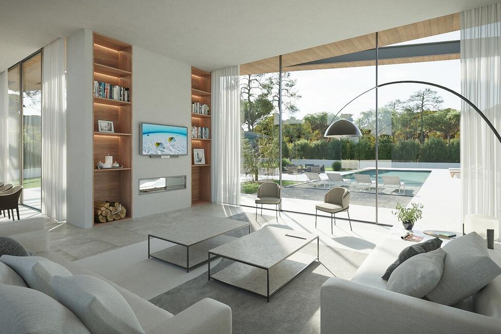 Sensationelle Neubau-Villa mit Pool im gehobenen Wohngebiet Nova Santa Ponsa