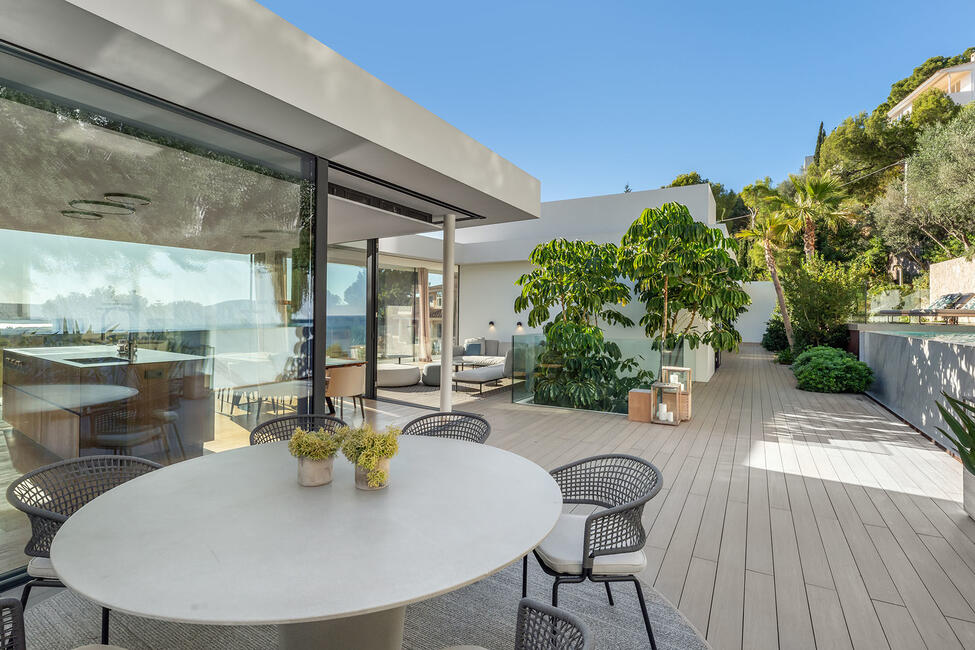 Atemberaubende Designer-Villa mit sensationellem Meerblick in Costa den Blanes