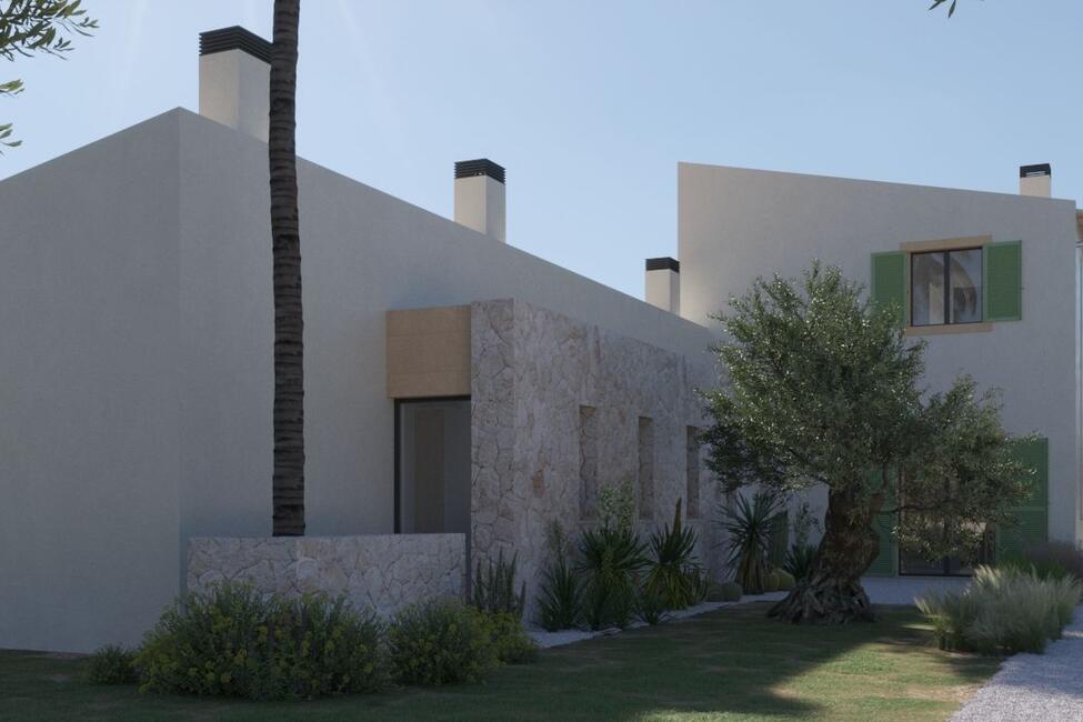 Schlüsselfertige Villa mit Pool und Meerblick in Espinagar