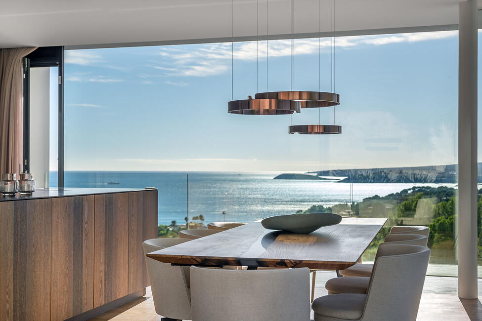 Atemberaubende Designer-Villa mit sensationellem Meerblick in Costa den Blanes
