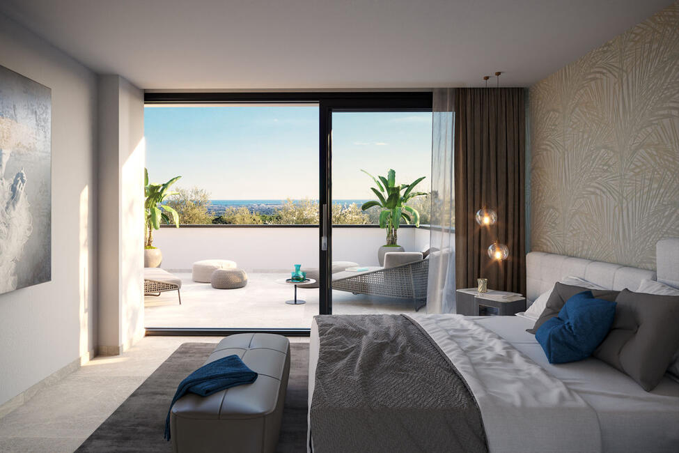 Luxuriöse Neubau-Villa mit wunderschönem Poolbereich in Sa Cabaneta