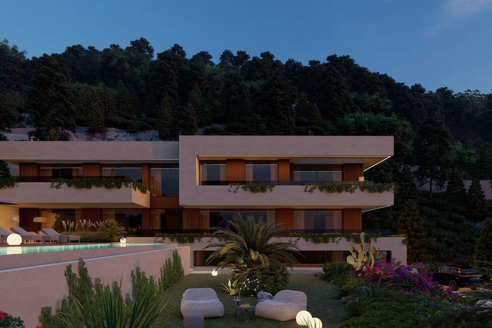 Fantastic plot with project of villa with sea view in Son Vida