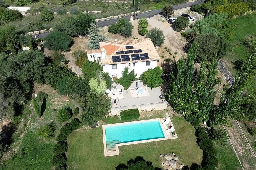 Traumhafte Finca mit Pool im Naturschutzpark Son Cabaspre in Esporlas