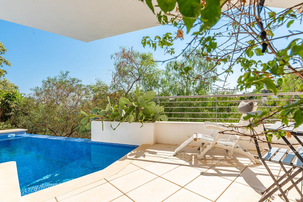 Tolle Villa mit Pool und schönem Weitblick aufs Meer in Costa den Blanes