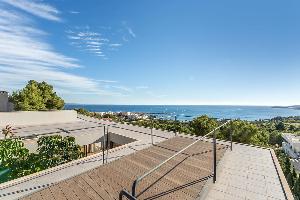 Atemberaubende Designer-Villa mit sensationellem Meerblick in Costa den Blanes