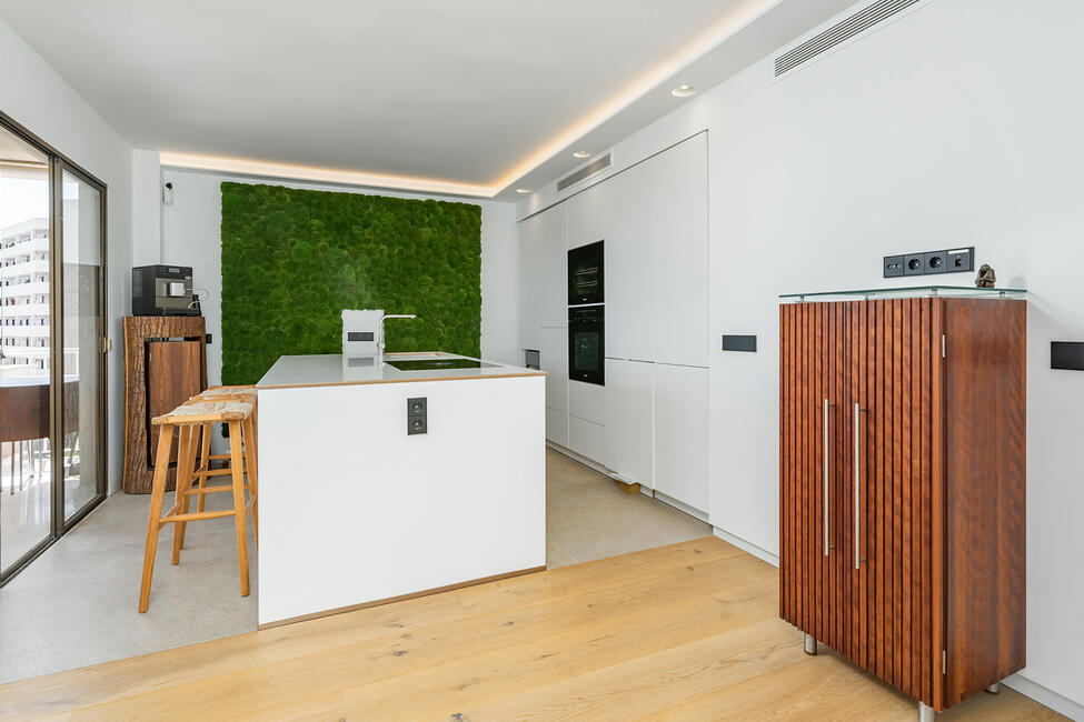 Renoviertes Apartment mit Meerblick in Strandnähe in Portals Nous