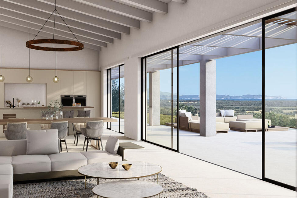 Elegantes Finca Neubauprojekt mit Pool bei Ses Salines