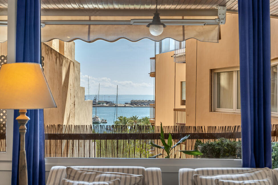 Elegantes Apartment mit Meerblick im renommierten Viertel von Palma