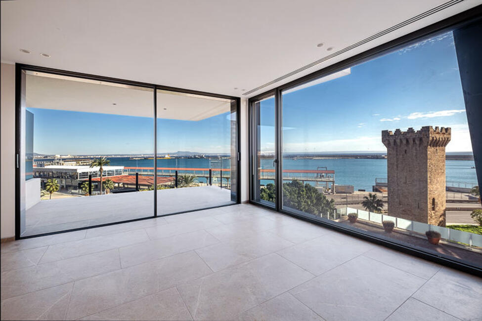 Elegante Apartments in 1er Meereslinie mit Pool und Meerblick in Palma