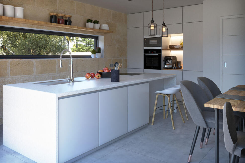 Spektakuläre Neubau-Doppelhaushälfte mit privatem Pool in Marratxi