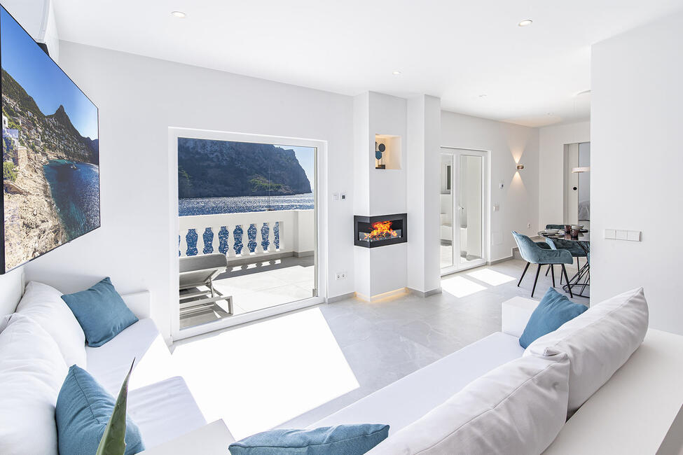 Herrliches Apartment in 1. Meereslinie, mit direktem Meerzugang in Cala Llamp