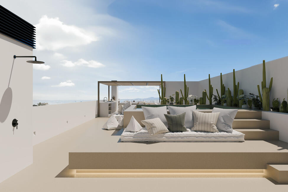 Renoviertes Maisonette-Penthouse in 1. Meereslinie in Puerto Pollensa