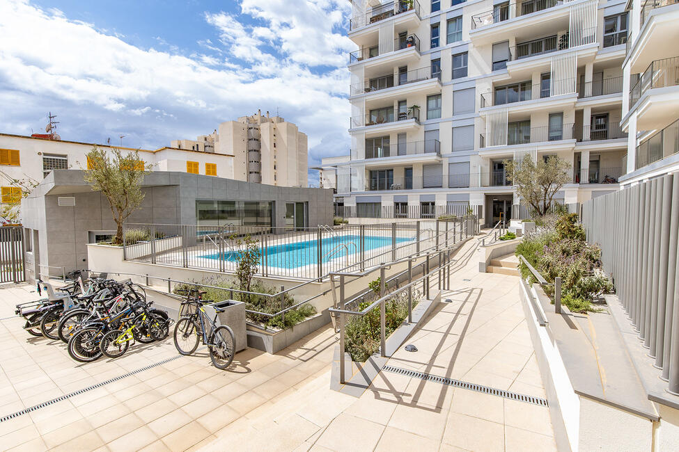 Neubau-Penthouse mit Meerblick in Palma