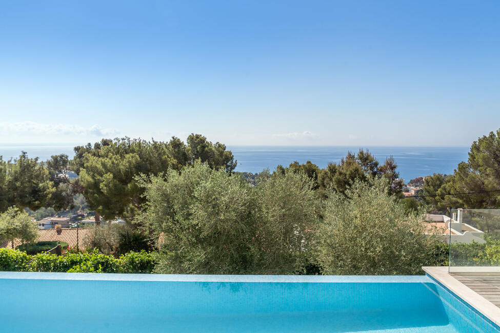 Modern newly built villa with pool and stunning sea views in Portals Nous