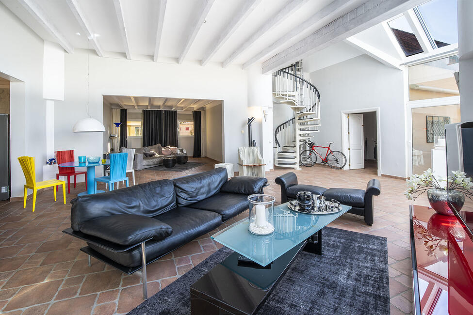 Penthouse mit Hafenblick und separatem Gästeapartment in Puerto Andratx
