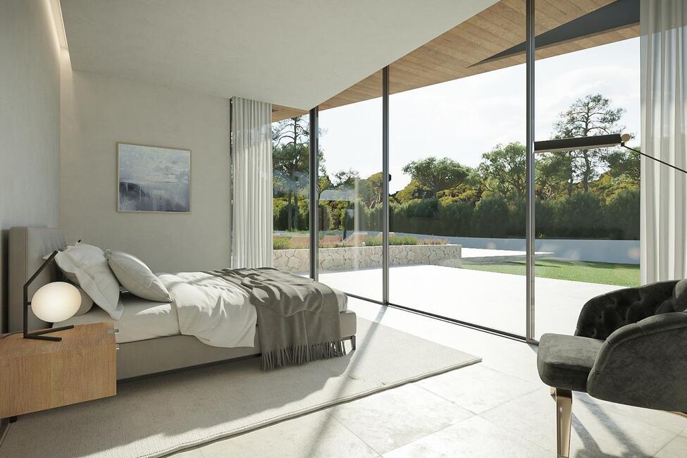 Sensationelle Neubau-Villa mit Pool im gehobenen Wohngebiet Nova Santa Ponsa